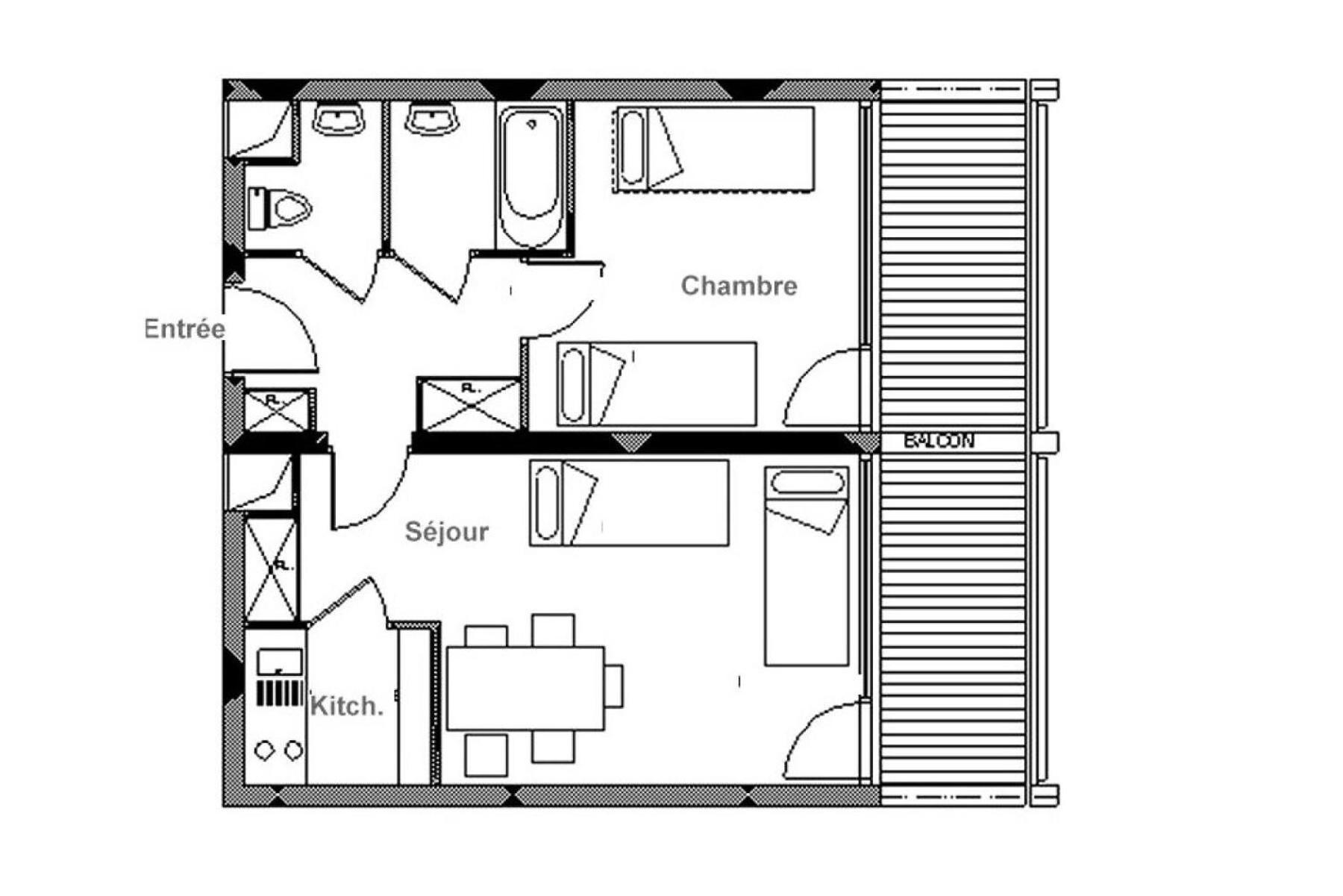 Residence Chaviere - Appartement Lumieux - Centre Station - Balcon Mae-3074 แซ็ง-มาร์แต็ง-เดอ-แบลวีย์ ภายนอก รูปภาพ